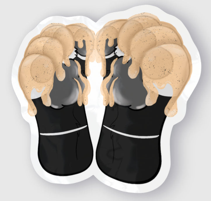 Saucy Paws - Sticker